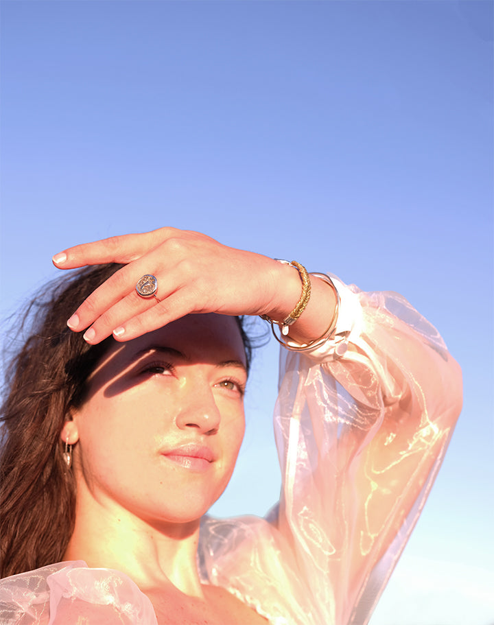 Medallion Elementos Ring - Air