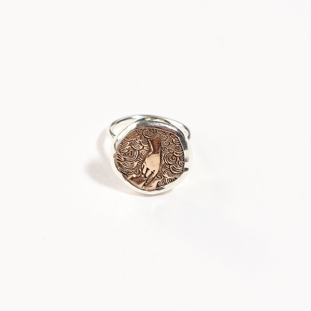 Medallion Elementos Ring - Air