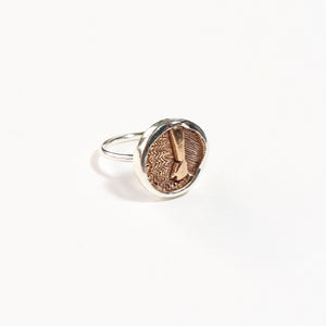 Medallion Elementos Ring - Earth