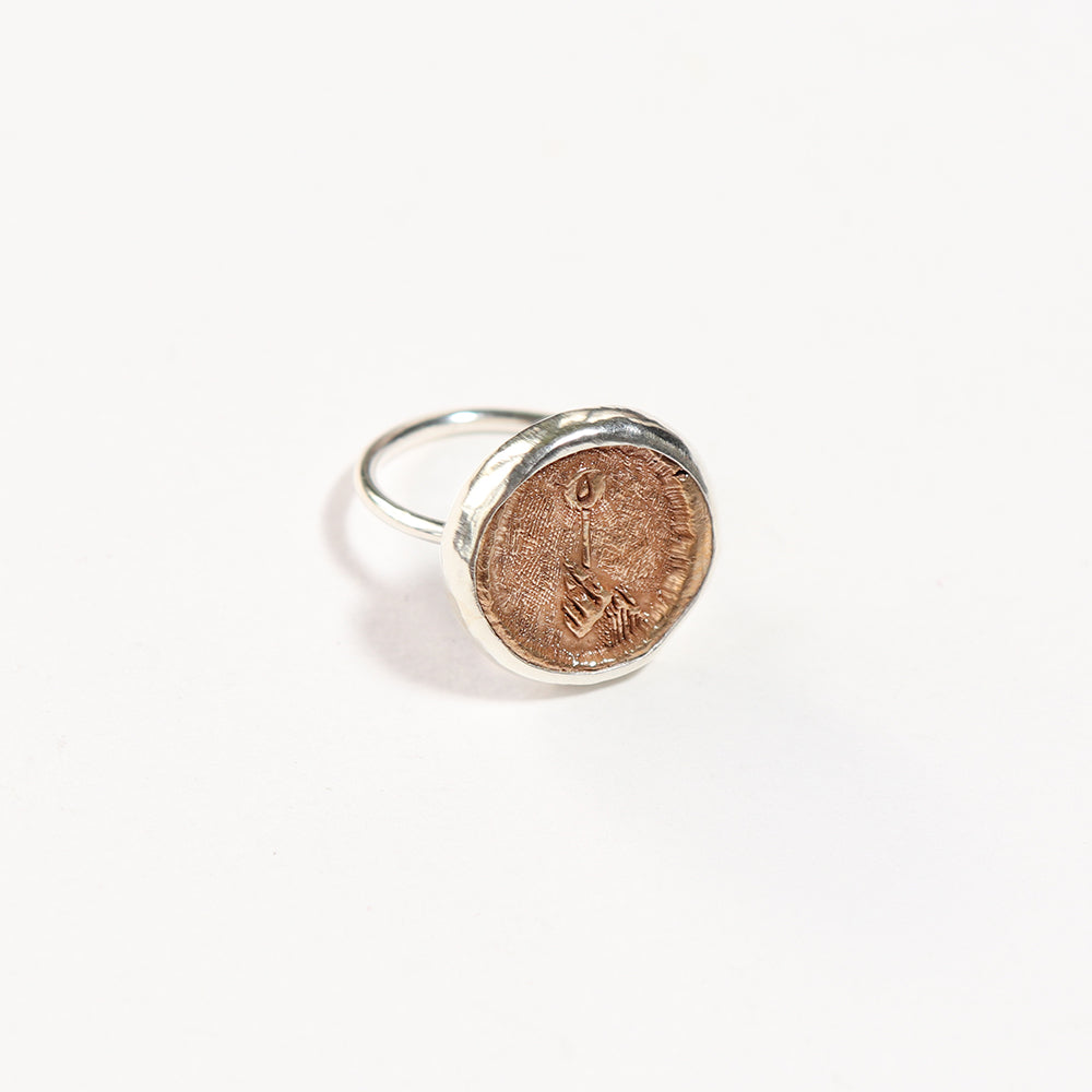 Medallion Elementos Ring - Fire