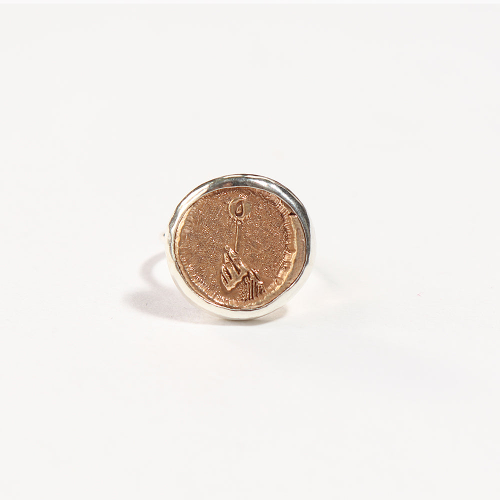 Medallion Elementos Ring - Fire