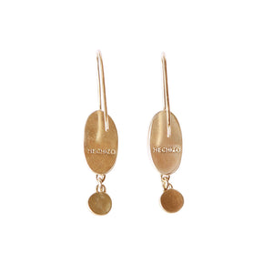 Water Elementos Gemstone Charm Earrings