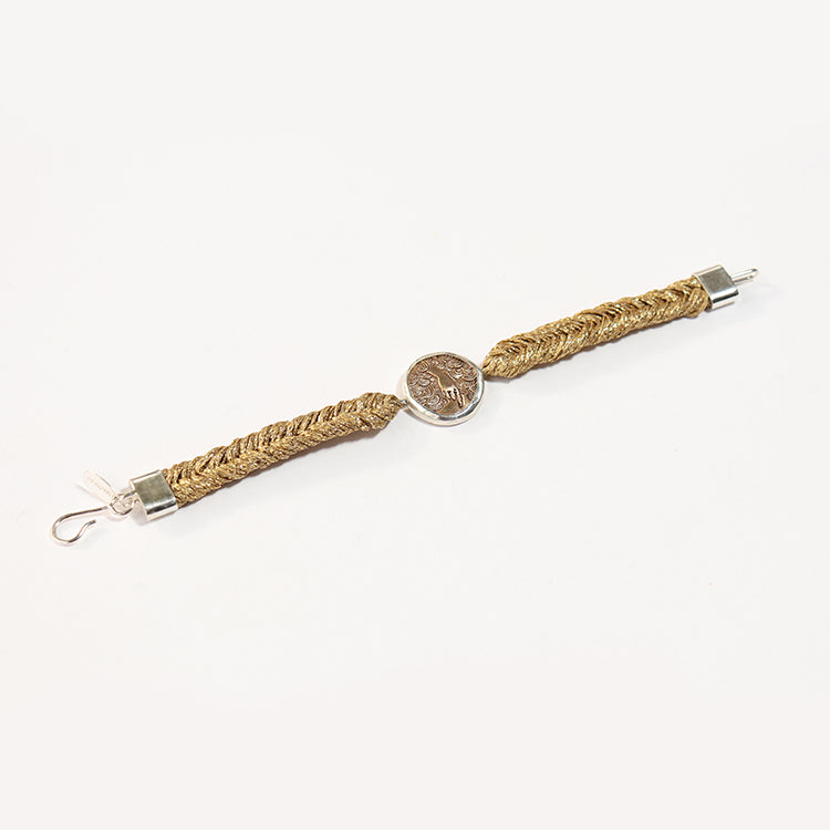 Straw Into Gold Woven Bracelet - Air