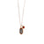 Fire Elementos Charm and Gemstone Necklace