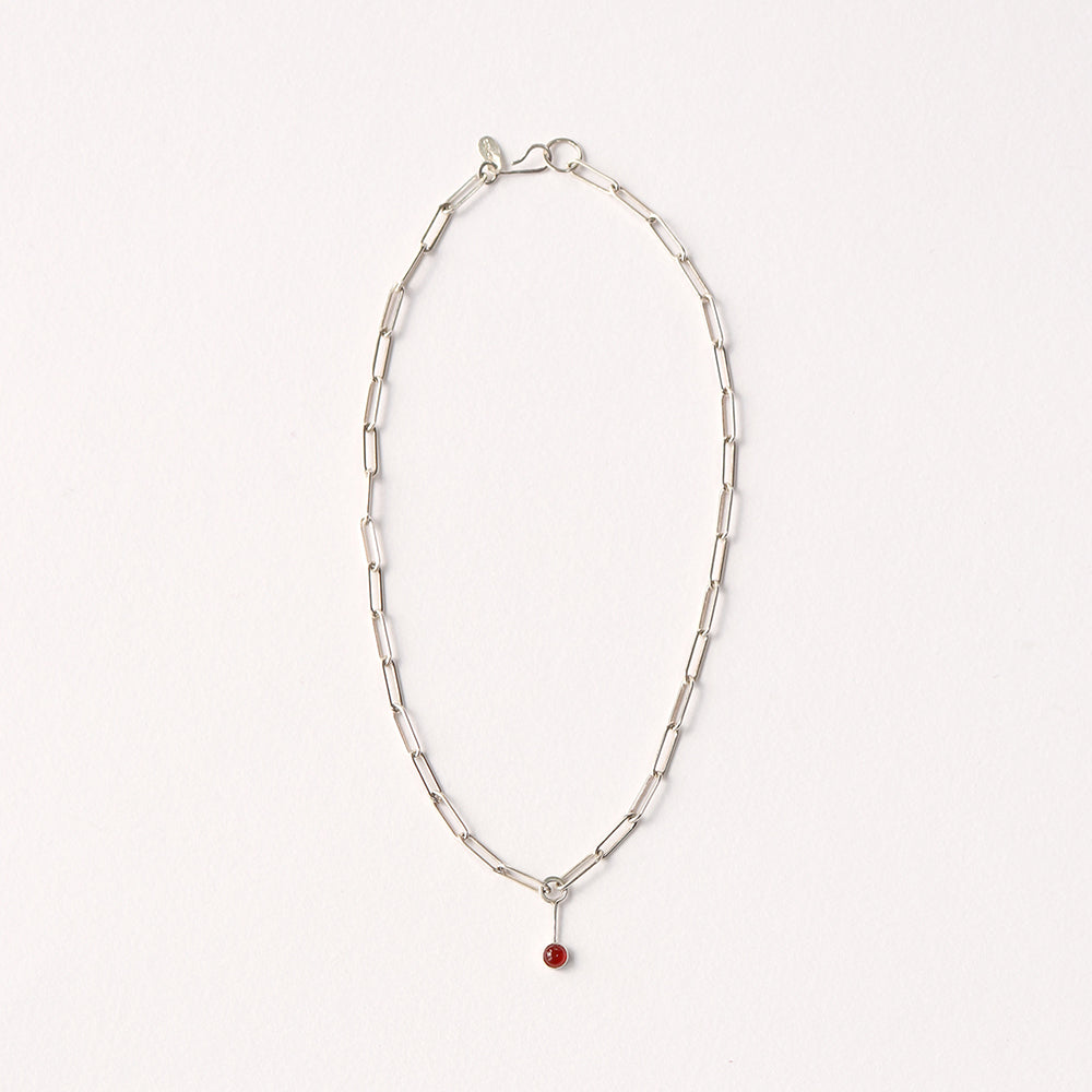 Carnelian Fossa Necklace