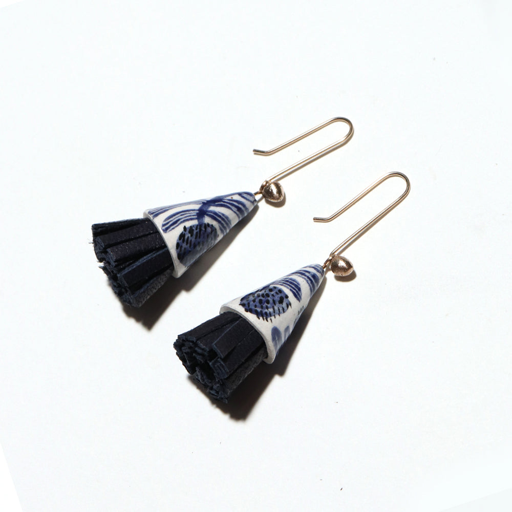 Kalyptos Earrings - Flora Blue