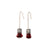 Little Drum Earrings - Malbec