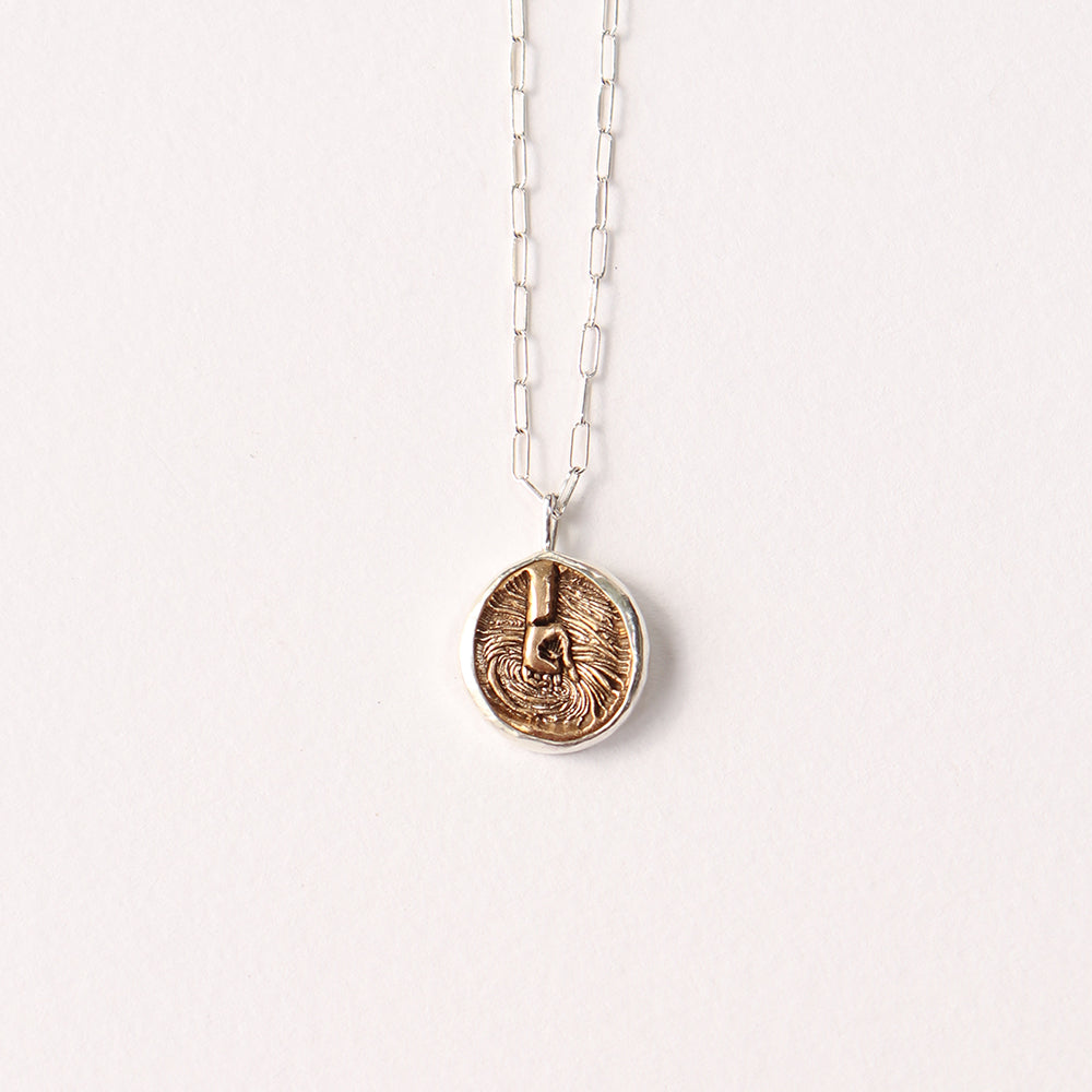 Medallion Elementos Necklace - Water
