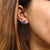 Flora Blue Post Earrings