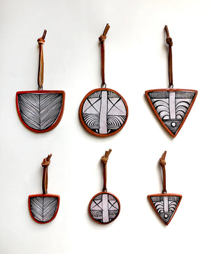 TEWA TERRA COTTA WALL HANGINGS / ORNAMENTS