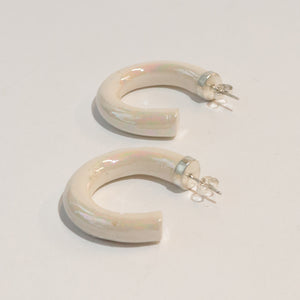Pearlized Hoops - Large