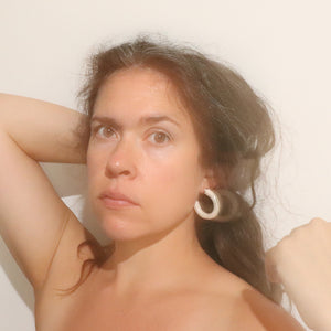 Pearlized Hoops - Large