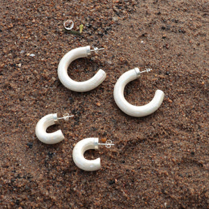 Pearlized Hoops - Small
