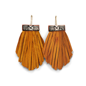 Tassel Cage Earrings – Turmeric